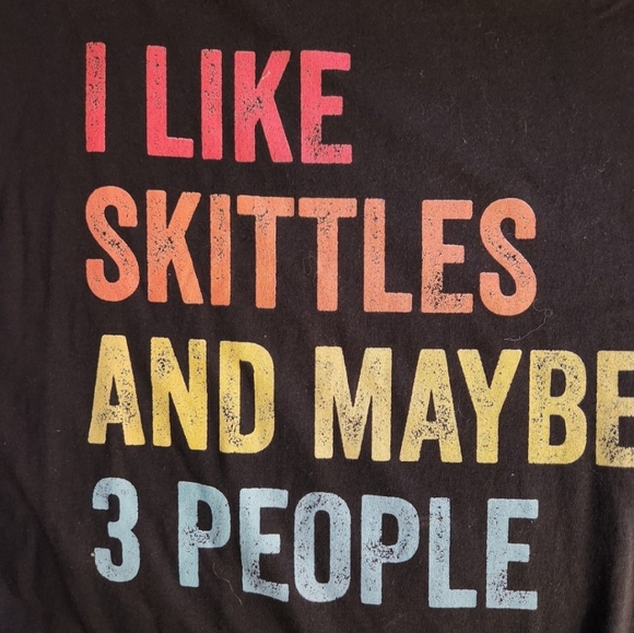 Skittles Long Sleeve Graphic Tee - Picture 3 of 3